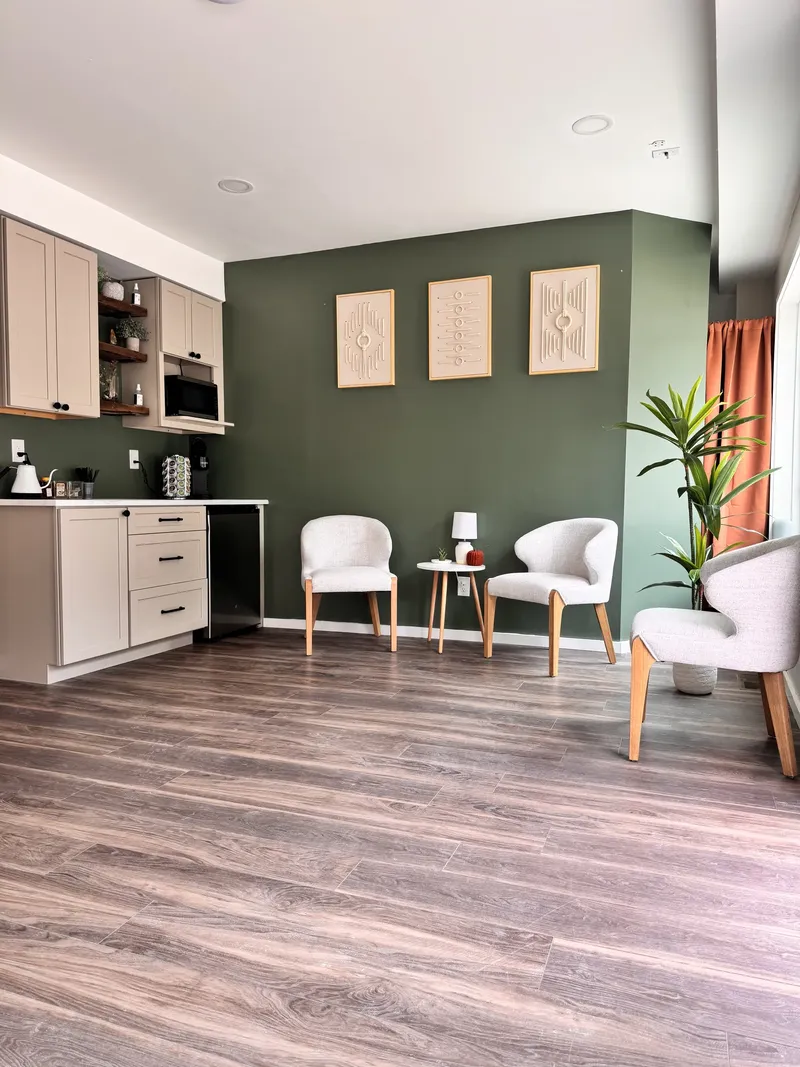 D2H Wellness lounge and relaxation area