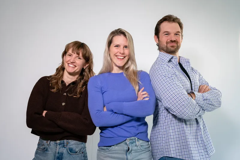 Stephanie Dunn, Hope, and Geoffrey — the D2H Wellness team